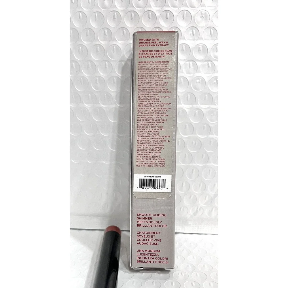 Rose Glace Beauty Crystal Creme Shimmer Lip Crayon Discontinued READ